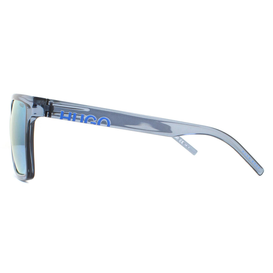 Hugo by Hugo Boss Sunglasses HG 1069/S PJP 3J Crystal Blue Blue Mirror