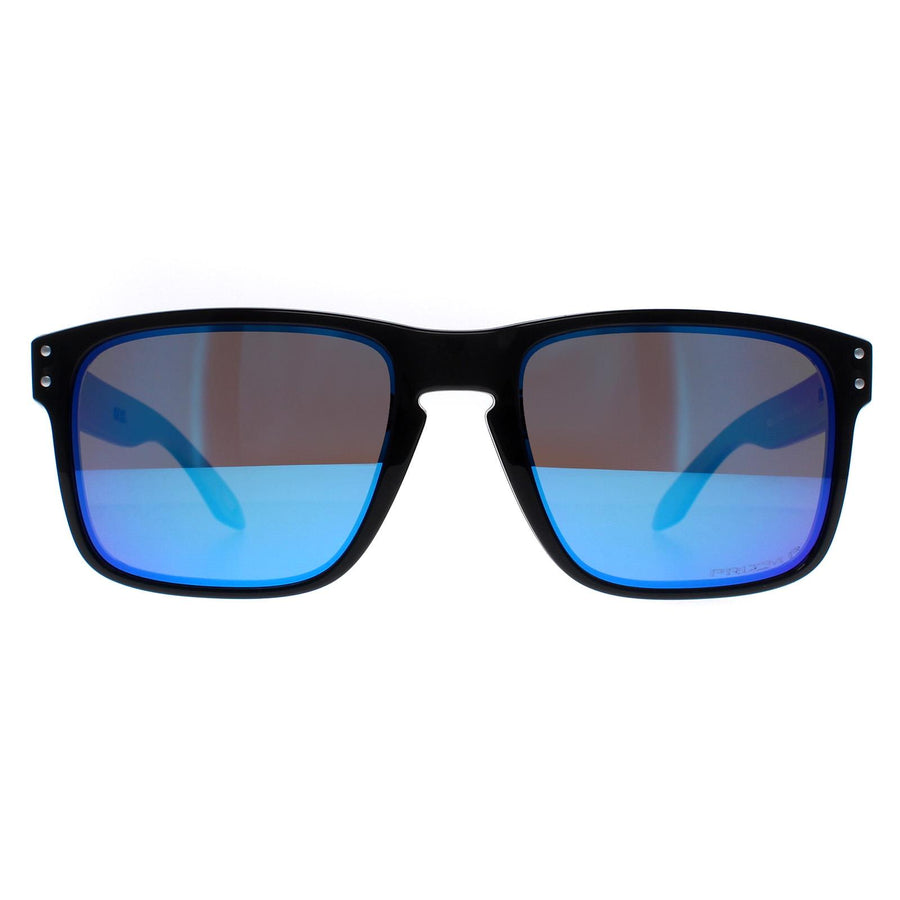 Oakley Sunglasses Holbrook OO9102-W7 Black Ink Prizm Sapphire Polarized