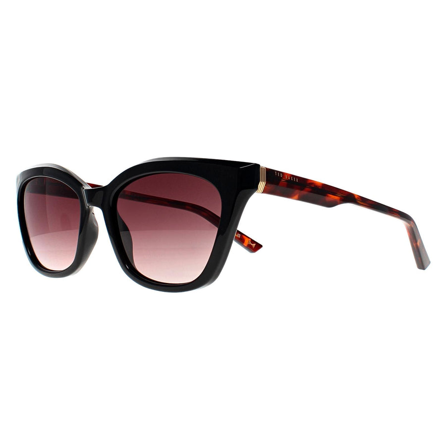 Ted Baker Sunglasses TB1639 Tanner 001 Black Tortoise Brown Gradient