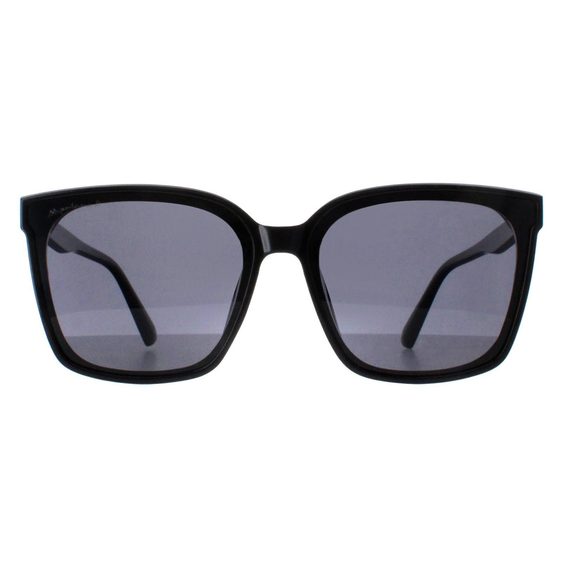 Montana Sunglasses MP67 Shiny Black Smoke Polarized