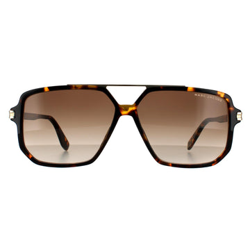 Marc Jacobs Sunglasses MARC 417/S 086 HA Havana Brown Gradient