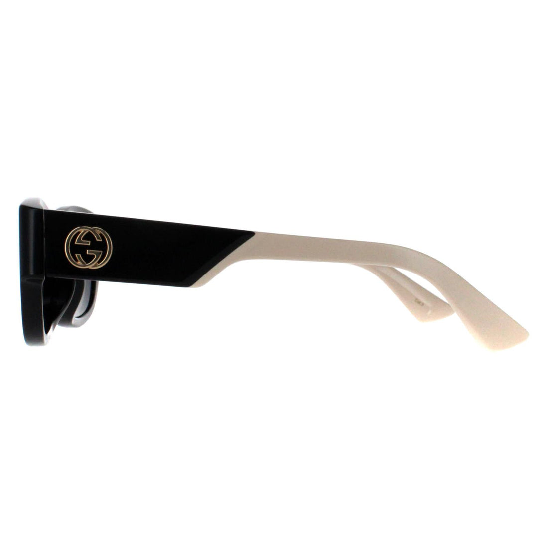 Gucci Sunglasses GG1667SK 001 Black with Ivory Grey