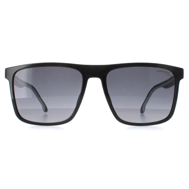 Carrera Sunglasses 8064/S 80S 9O Black and White Dark Grey Gradient