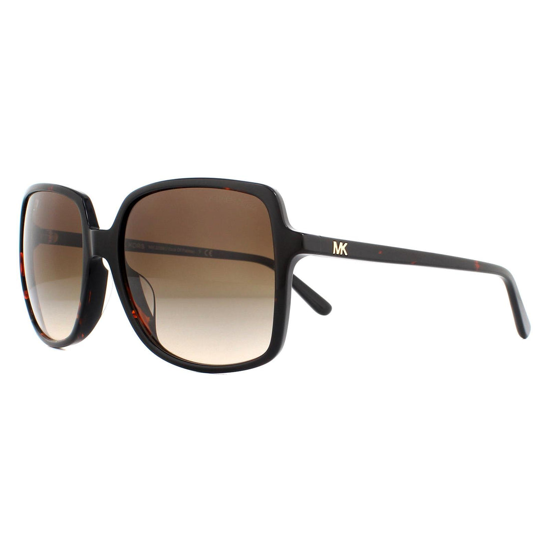 Michael Kors Sunglasses Isle of Palms MK2098U 378113 Dark Tortoise Smoke Gradient