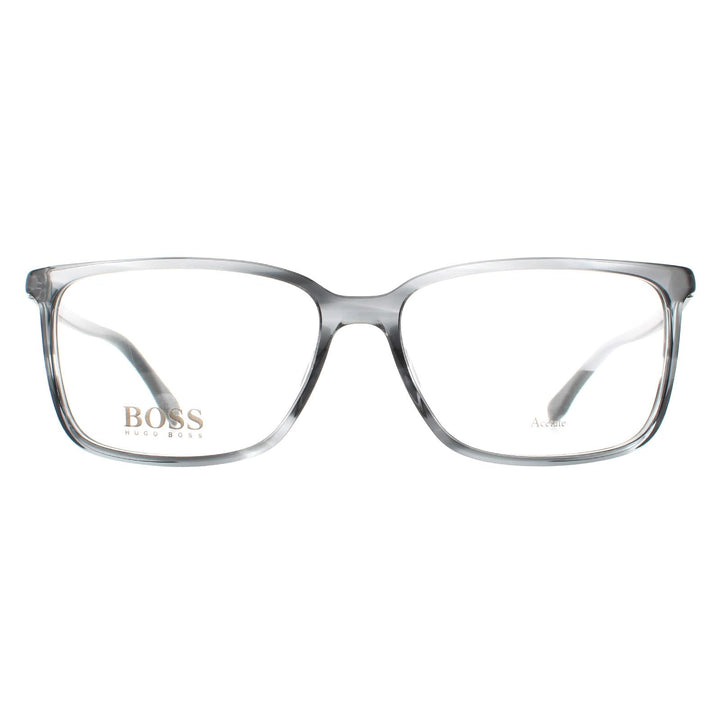 Hugo Boss Glasses Frames BOSS 0679/IT 2W8 Grey Horn Men