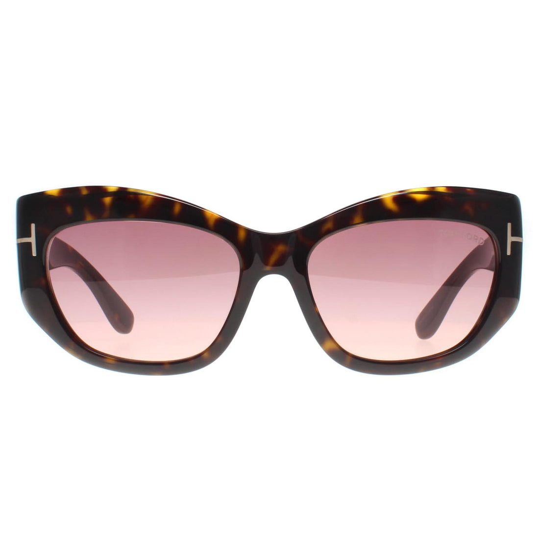 Tom Ford Sunglasses Brianna FT1065 52T Dark Havana Bordeaux Gradient