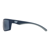 Caterpillar Sunglasses CTS-8031 106P Matte Navy Grey Grey Silver Mirror Polarized