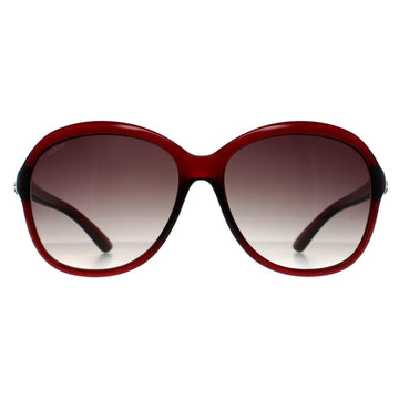 Seksy Sunglasses N2812 C Transparent Burgundy Smoke Gradient