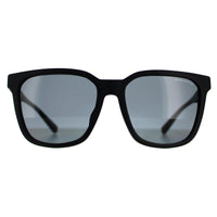 Armani Exchange AX4108SF Sunglasses Matte Black Grey Polarized
