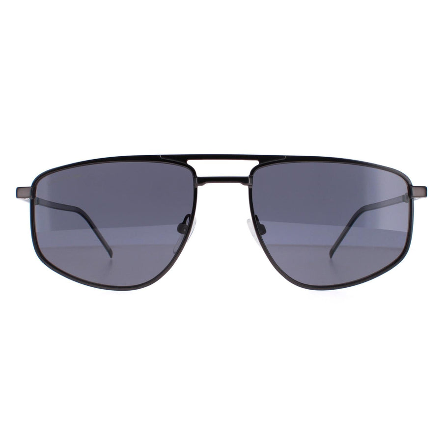 Lacoste Sunglasses L254S 021 Matte Dark Grey Blue Grey