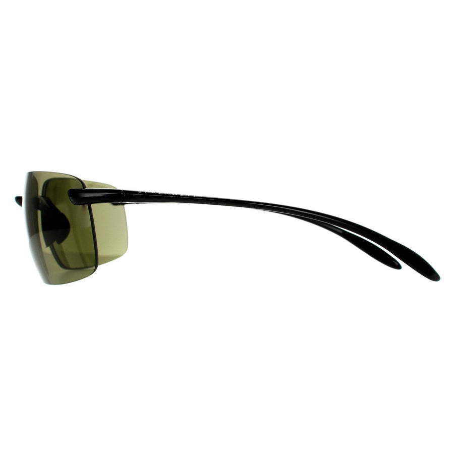 Serengeti Sunglasses Silio 8920 Shiny Black PhD 2.0 555nm Green Polarised