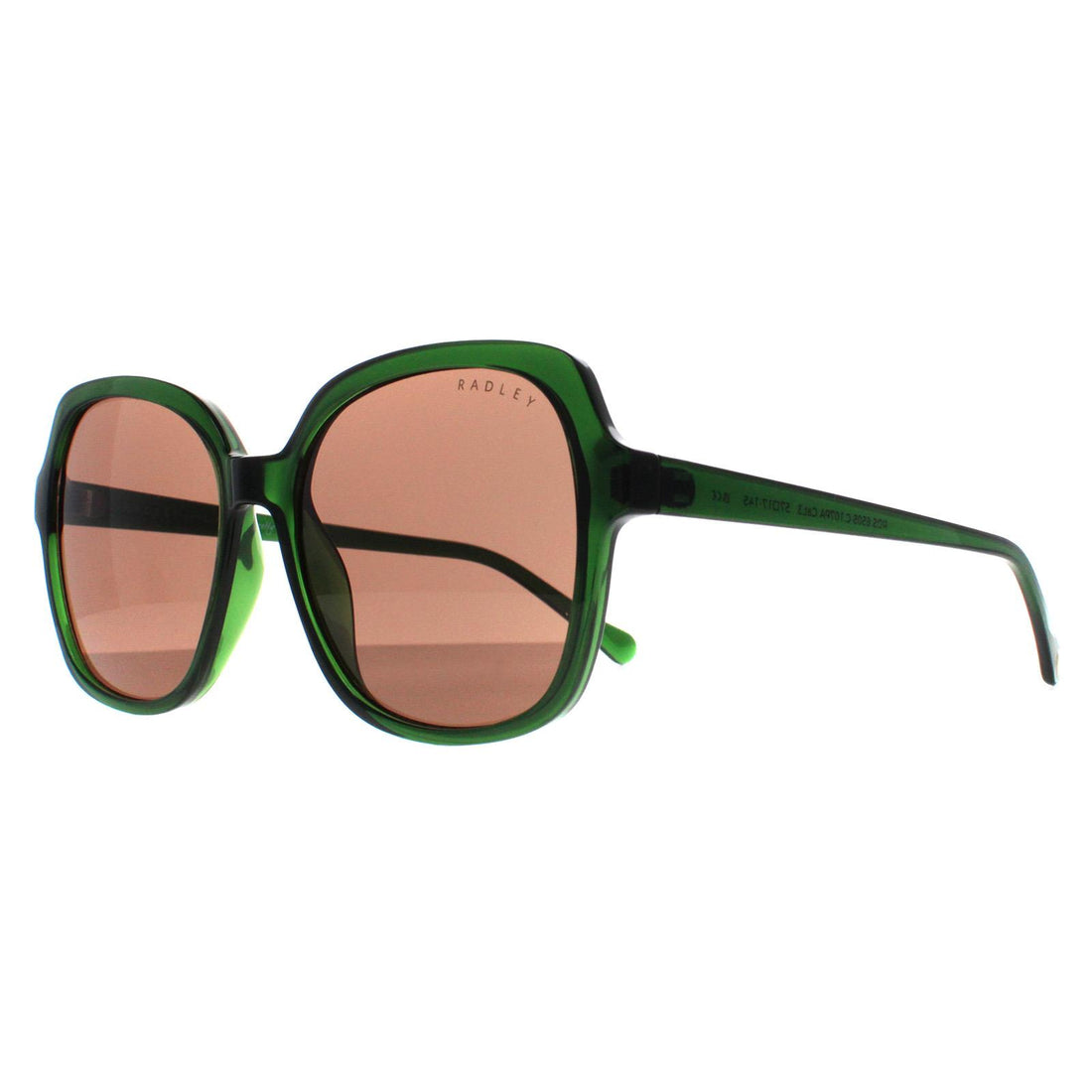 Radley Sunglasses Phoenix 6505 107PA Transparent Dark Green Brown
