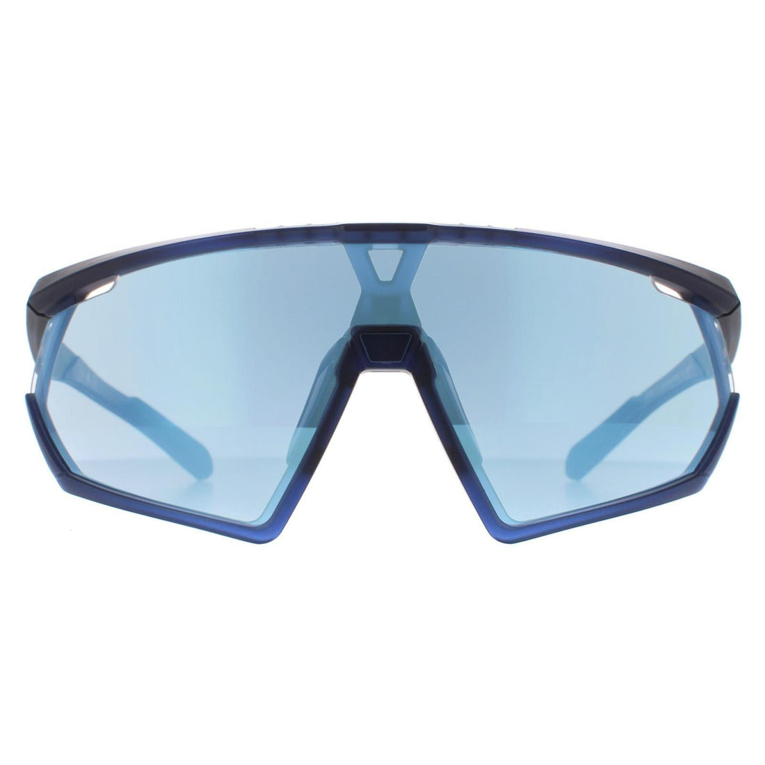 Adidas Sonnenbrille SP0001 91V Frosted Dark Blue Vario Azure Mirror Blue – Reduzierte Sonnenbrillen