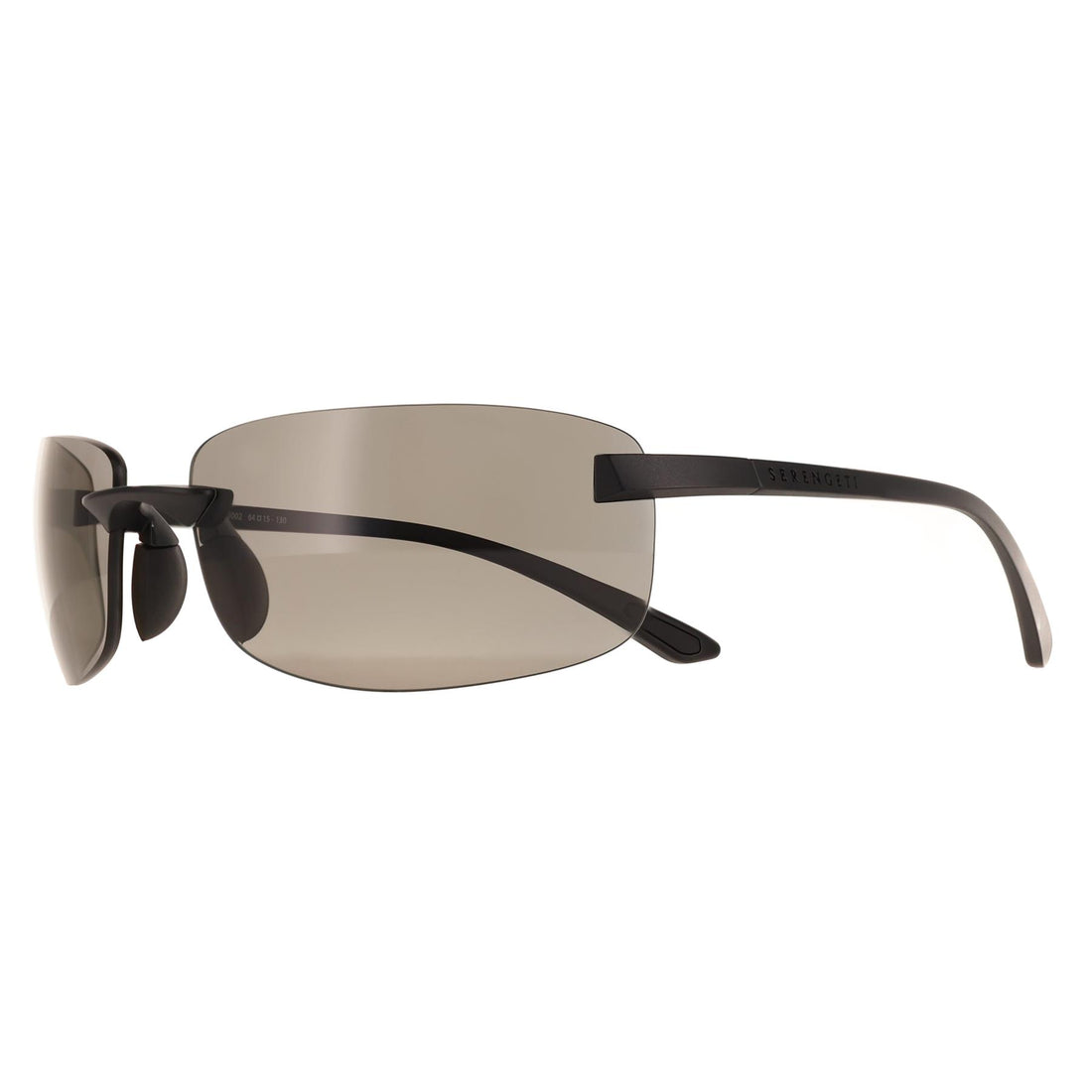 Serengeti Sunglasses Rick SS755002 Matte Black Trivex Polarized Smoke
