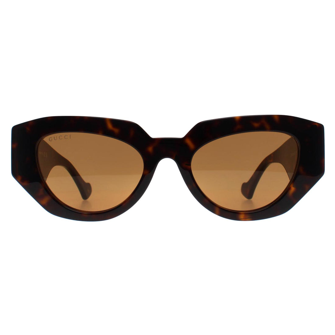 Gucci Sunglasses GG1421S 002 Shiny Dark Havana Brown