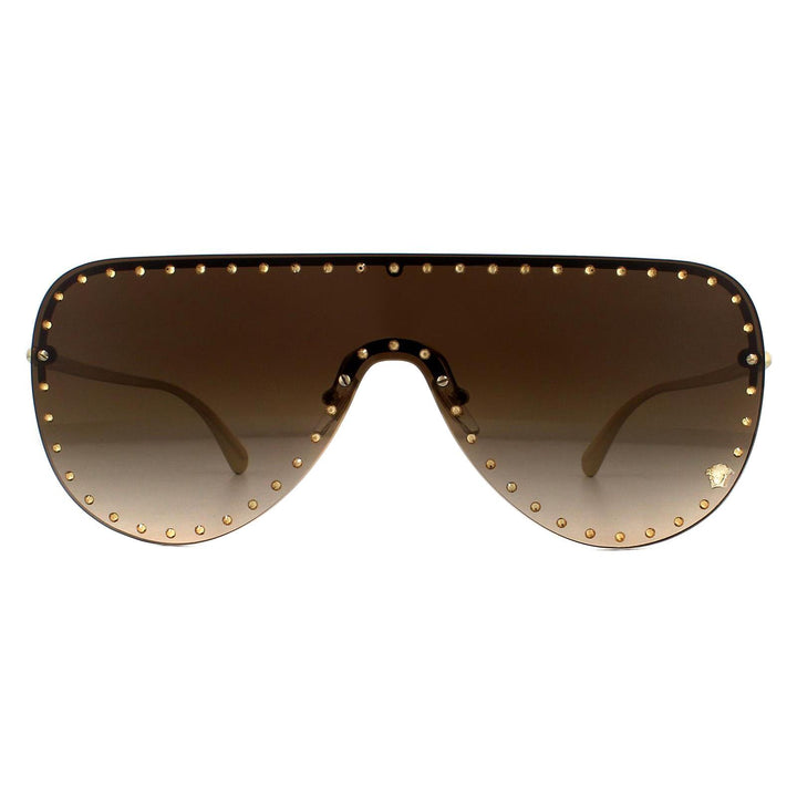 Versace Sunglasses VE2230B 125213 Pale Gold Brown Gradient