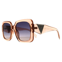 Guess Sunglasses GO00046 45W Shiny Light Brown Smoke Grey Gradient