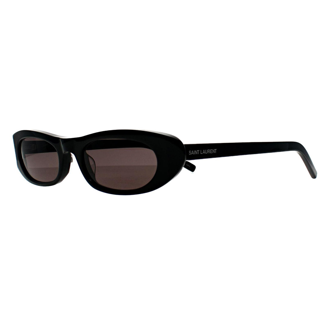 Saint Laurent Sunglasses SL557 001 Shiny Black Grey