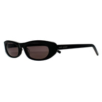 Saint Laurent Sunglasses SL557 001 Shiny Black Grey