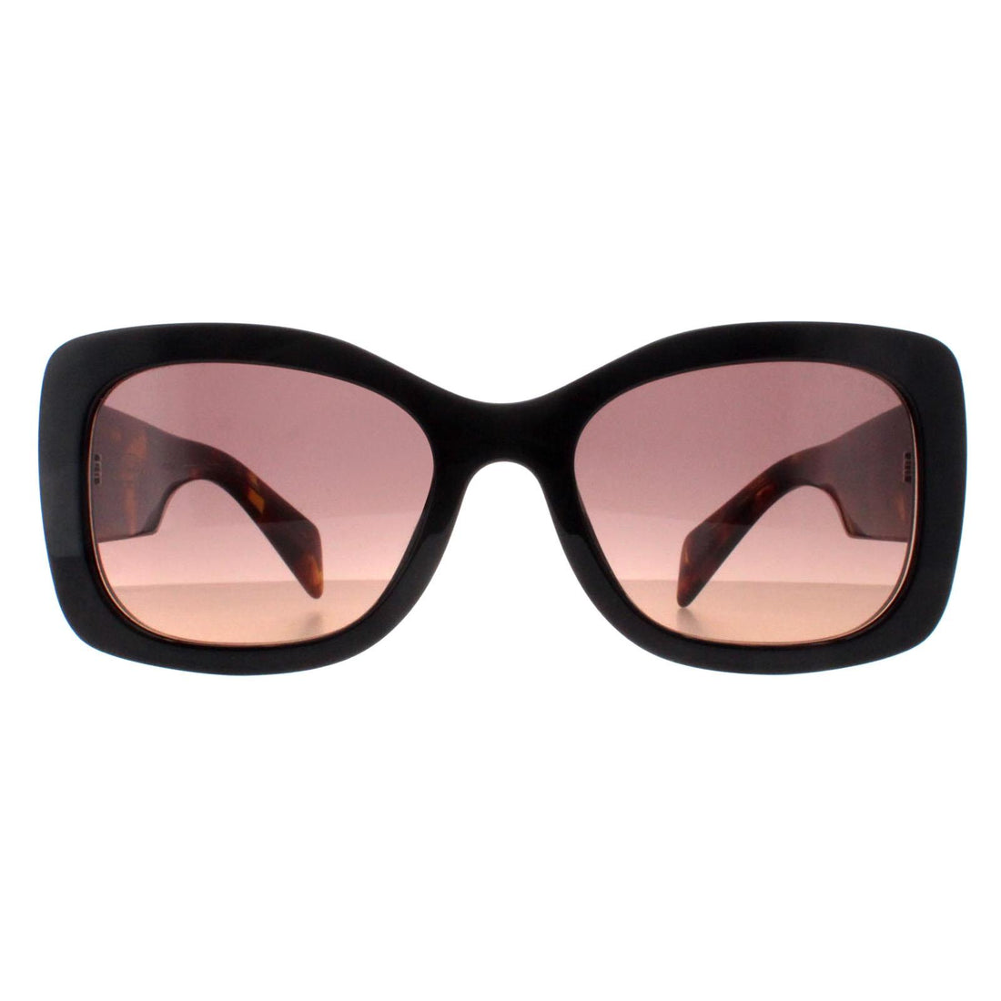 Prada Sunglasses PRA08S 12O50C Mahogany Brown Gradient