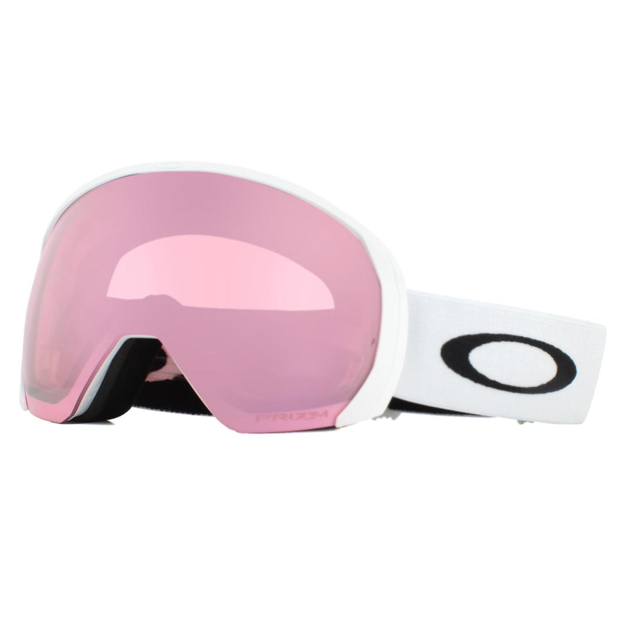 Oakley Ski Goggles Flight Path XL OO7110-09 Matte White Prizm Snow Hi Pink