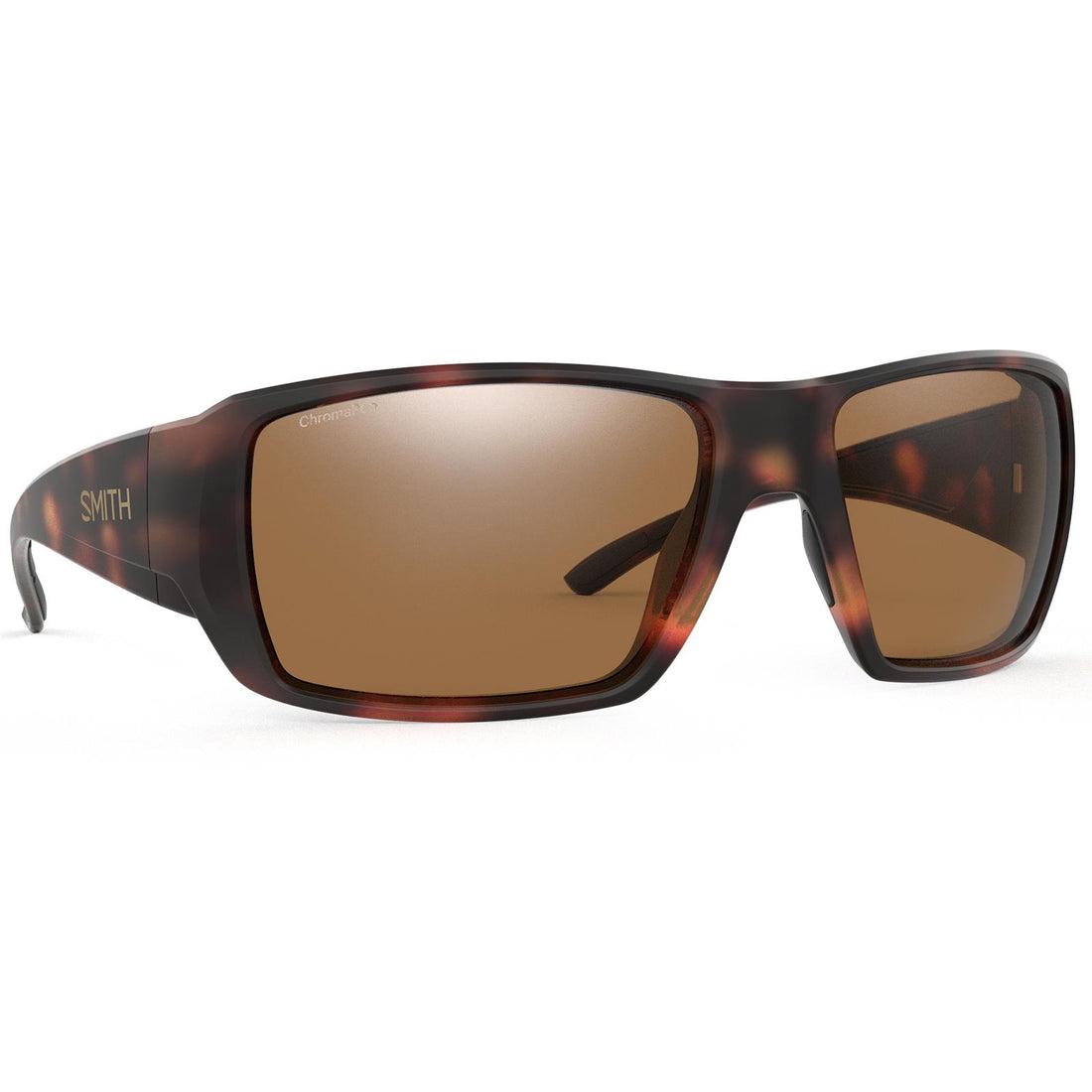 Smith Sunglasses Guides Choice XL N9P L5 Havana ChromaPop Glass Polarized Brown