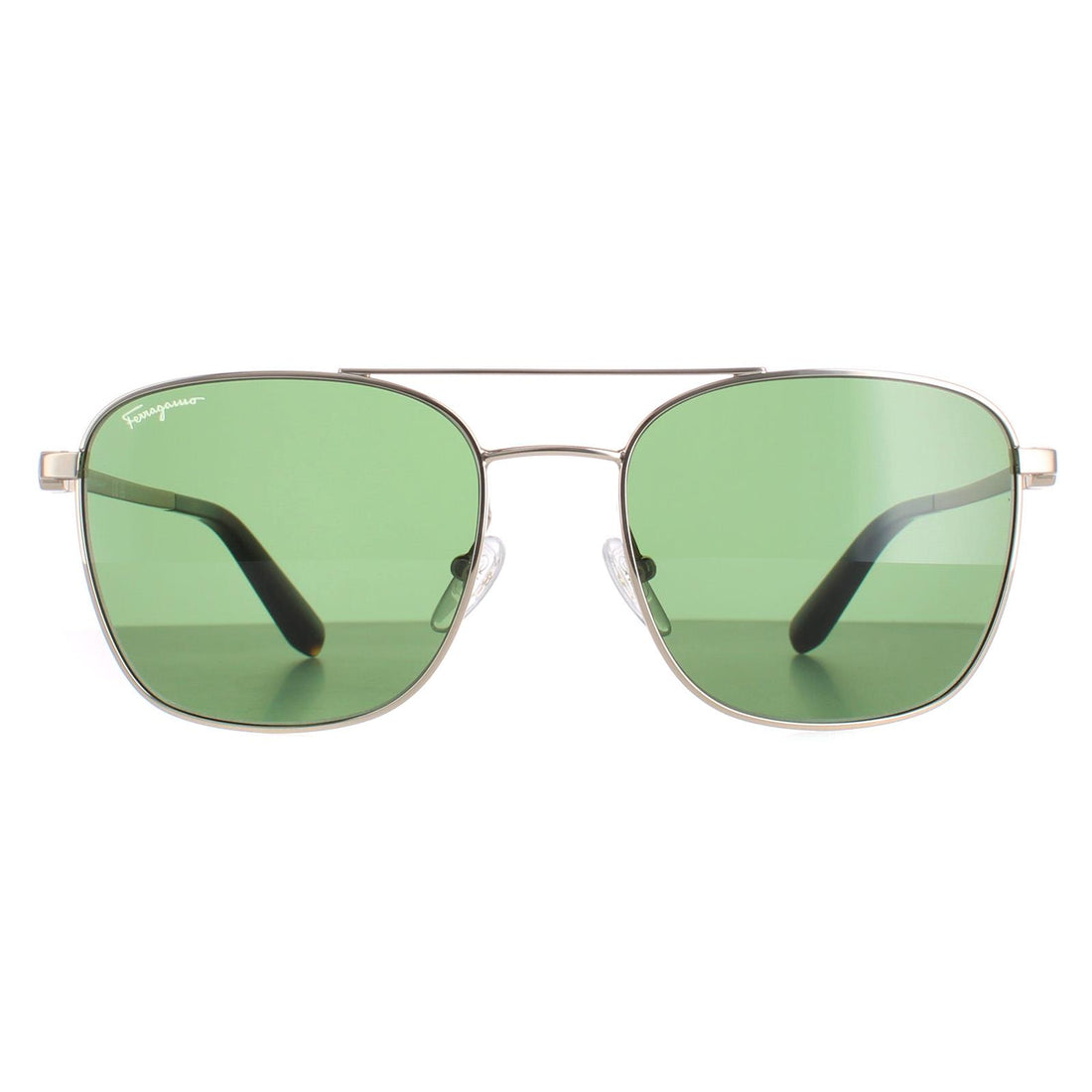 Salvatore Ferragamo SF158S Sunglasses Golld / Green