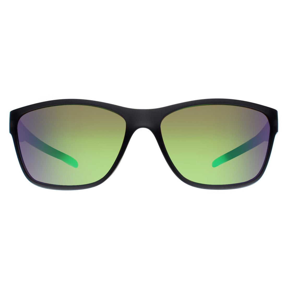 BMW Sunglasses BS0036 20Q Matte Black Green Mirror