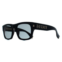 Police Sunglasses SPLP33E G.O.A.T. 2 700Y Shiny Black Grey Green