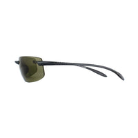 Serengeti Sunglasses Lipari 7805 Shiny Hematite PhD 555nm Green