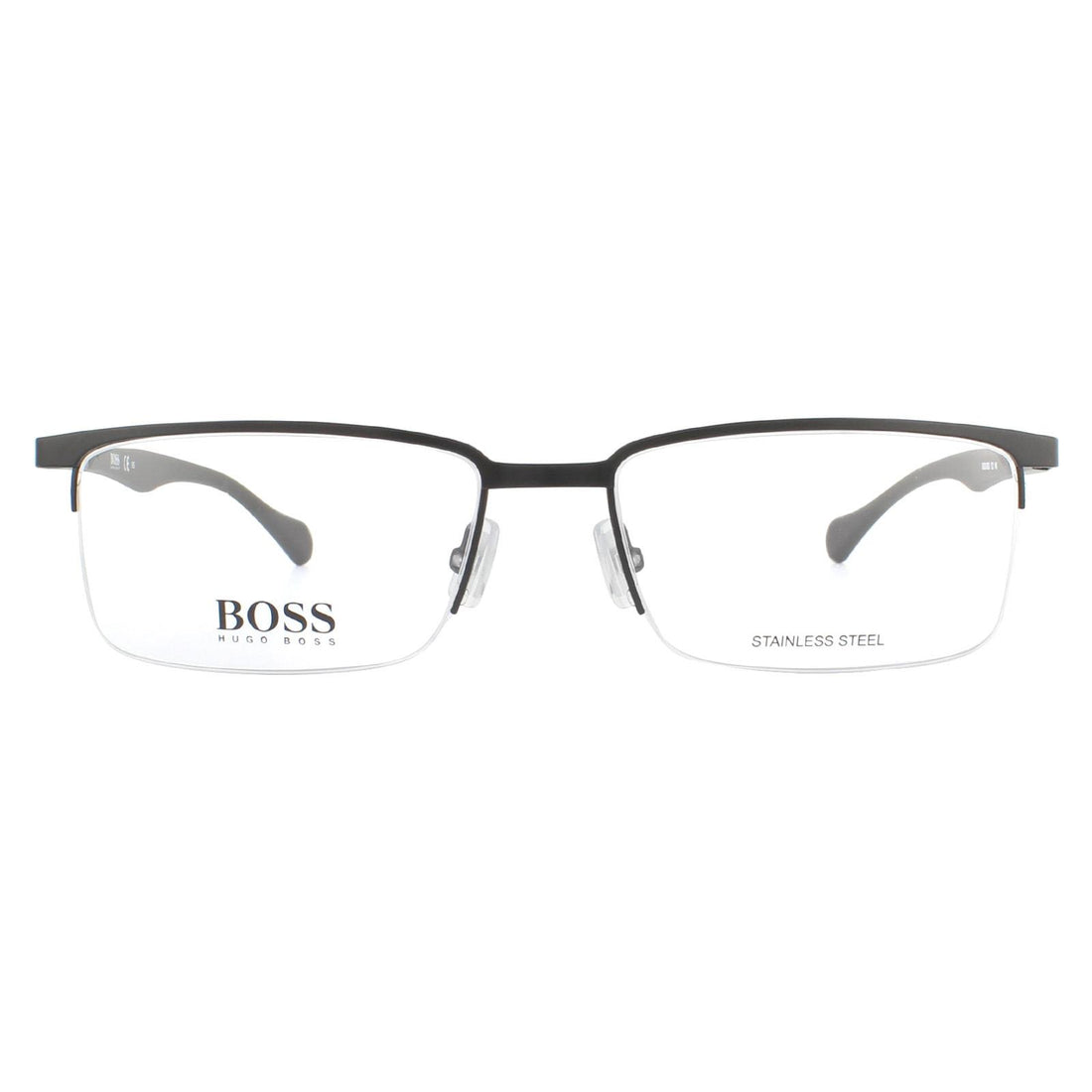 Hugo Boss Glasses Frames BOSS 0829 YZ2 Matte Black Men