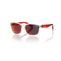 Superdry Sunglasses SDS Rockstar 186 Transparent and Red Red Mirror