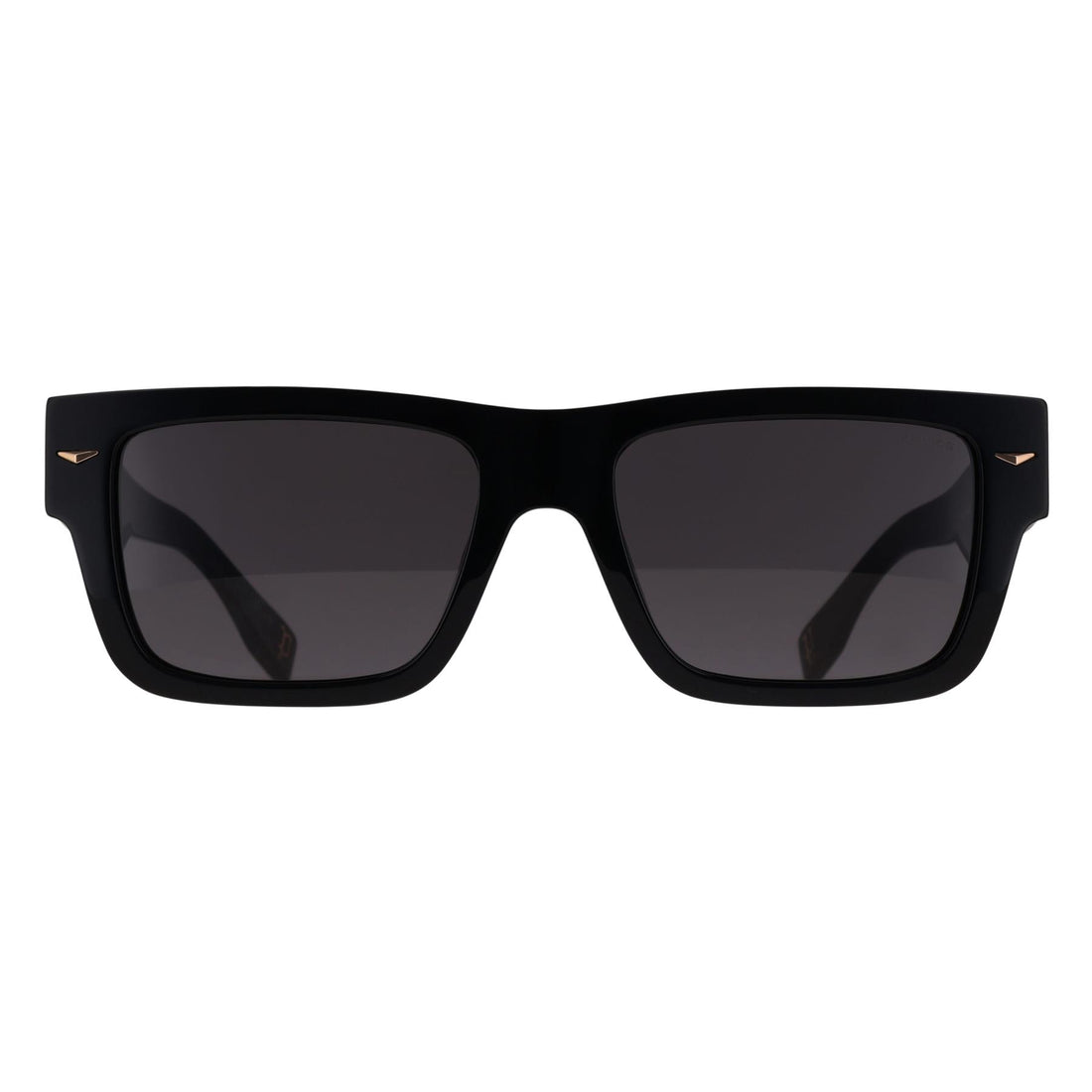 Police Sunglasses SPLQ87 0700 Shiny Black Smoke