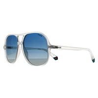 Polaroid Sunglasses PLD 6217/S 2M4 Z7 Matte Crystal Blue Gradient Polarized