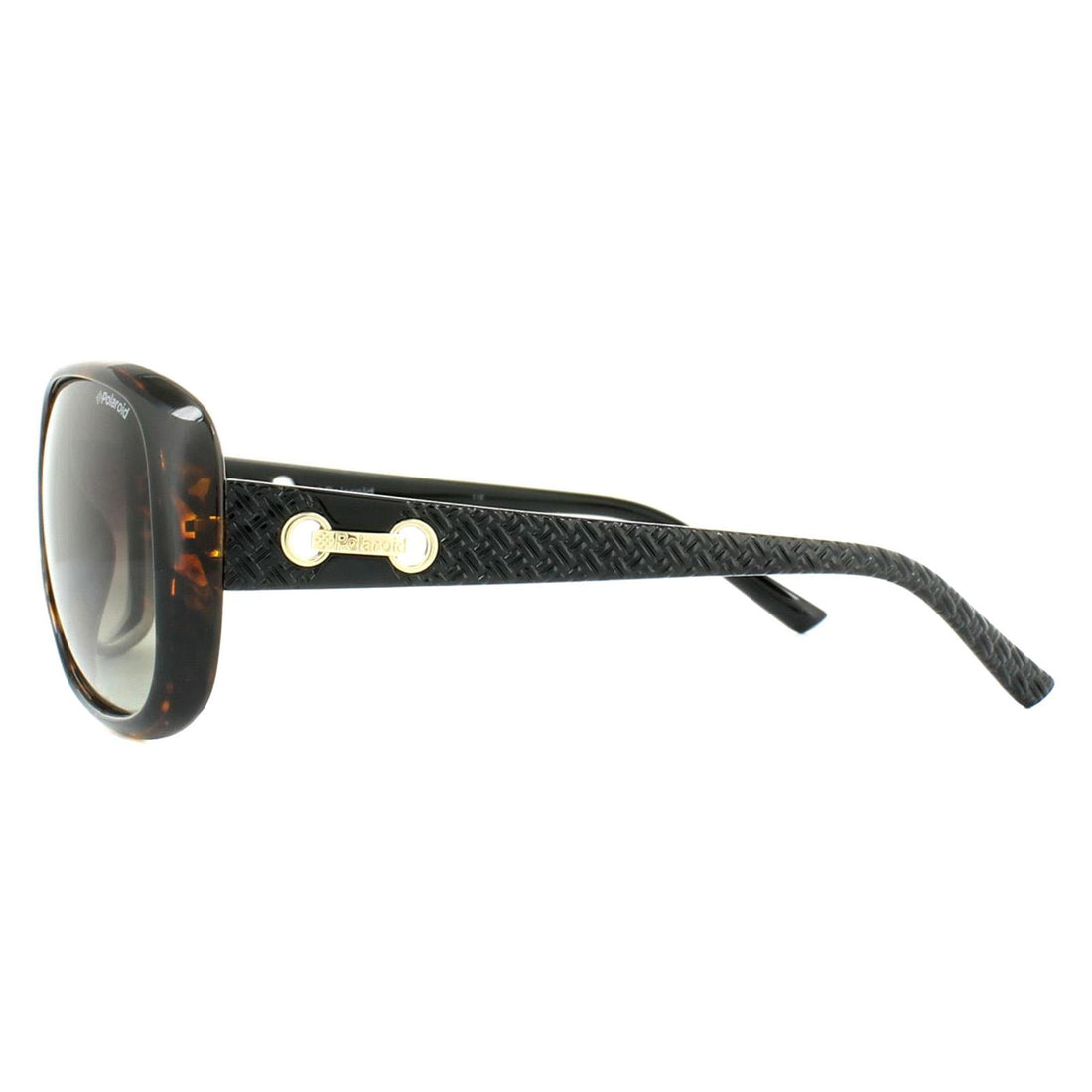 Polaroid Sunglasses P8430 581 LA Havana Black Brown Gradient Polarized