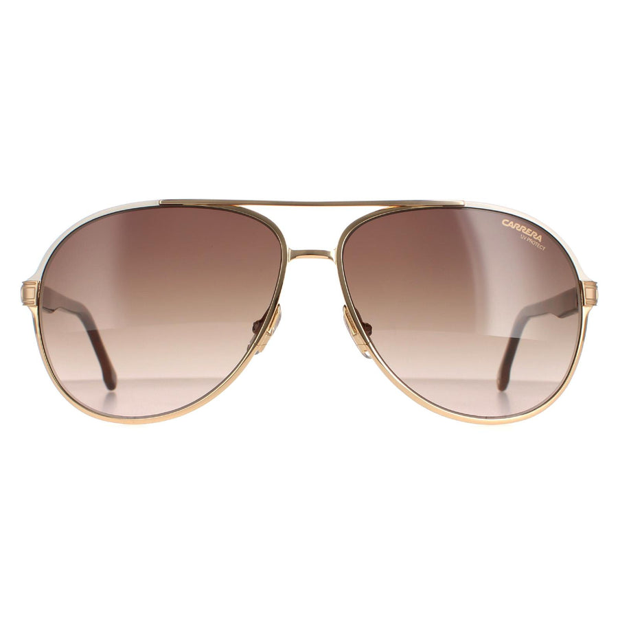 Carrera Sunglasses 1051/S Y3R HA Gold Ivory Havana Brown Gradient