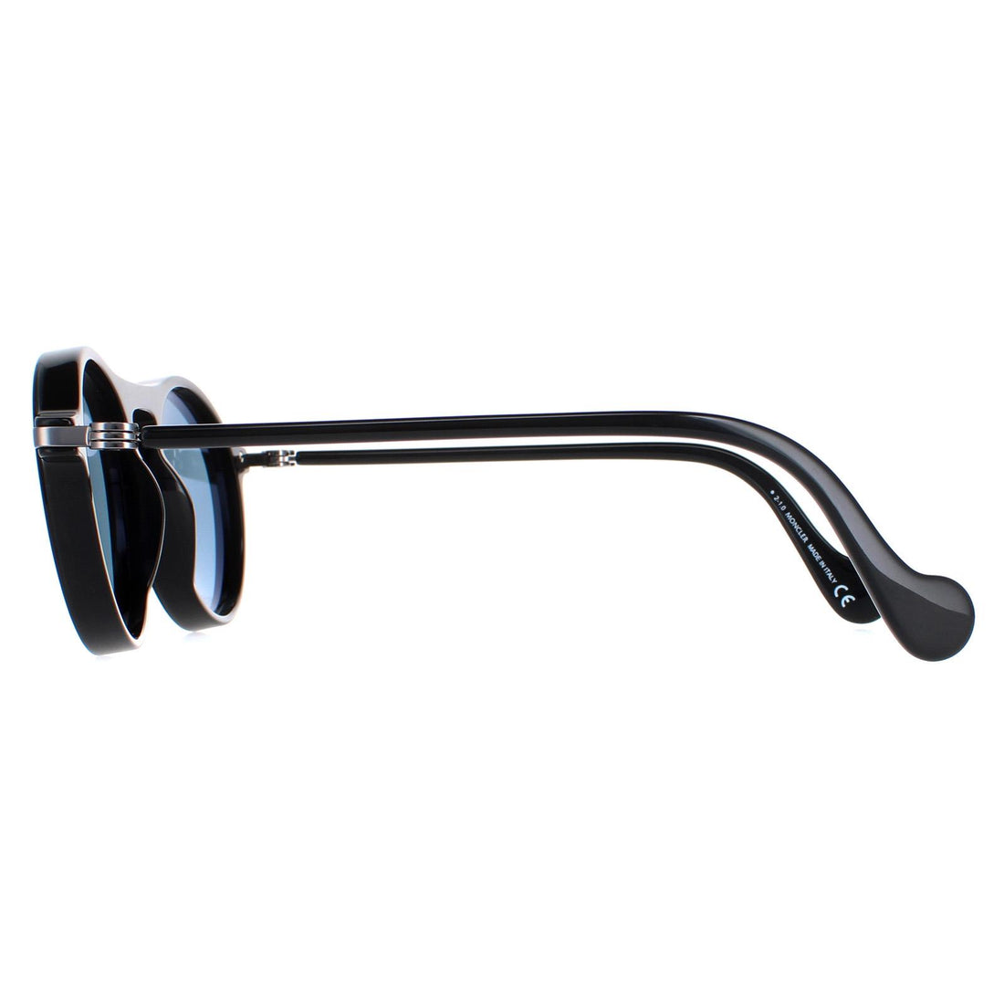 Moncler Sunglasses ML0103 02V Matte Black Blue – Discounted Sunglasses