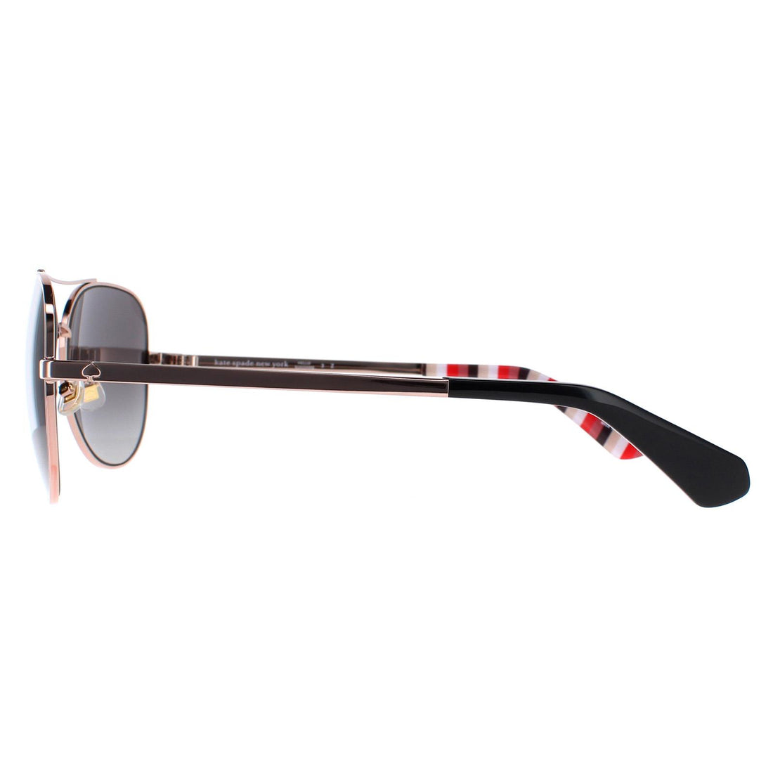 Kate Spade Sunglasses Avaline 2/S AU2 WJ Red Gold Grey Gradient Polarised