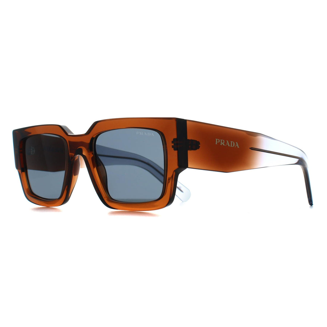 Prada Sunglasses PRB17S 25F70B Chocolate Dark Grey