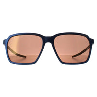 Police Sunglasses SPLL16 Solstice 5 V78X Semi Matte Ruthenium Blue Brown Mirror Bronze