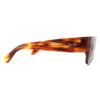 Ray-Ban Sunglasses Nomad RB2187 954/33 Striped Havana Brown B-15