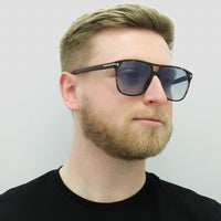 Tom Ford Sunglasses Shelton 0679 52W Dark Havana Blue Gradient