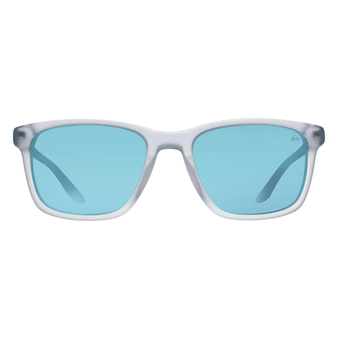 Quiksilver Sunglasses QS4001 MBLU Matte Ice Blue Crystal Blue Mirrored