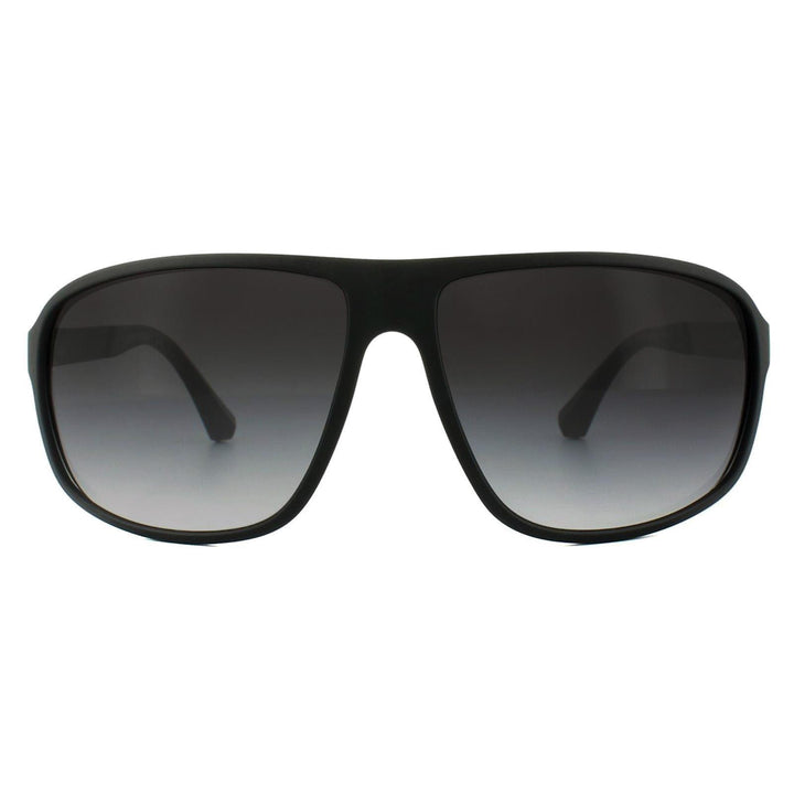 Emporio Armani Sunglasses 4029 50638G Black Rubber Grey Gradient