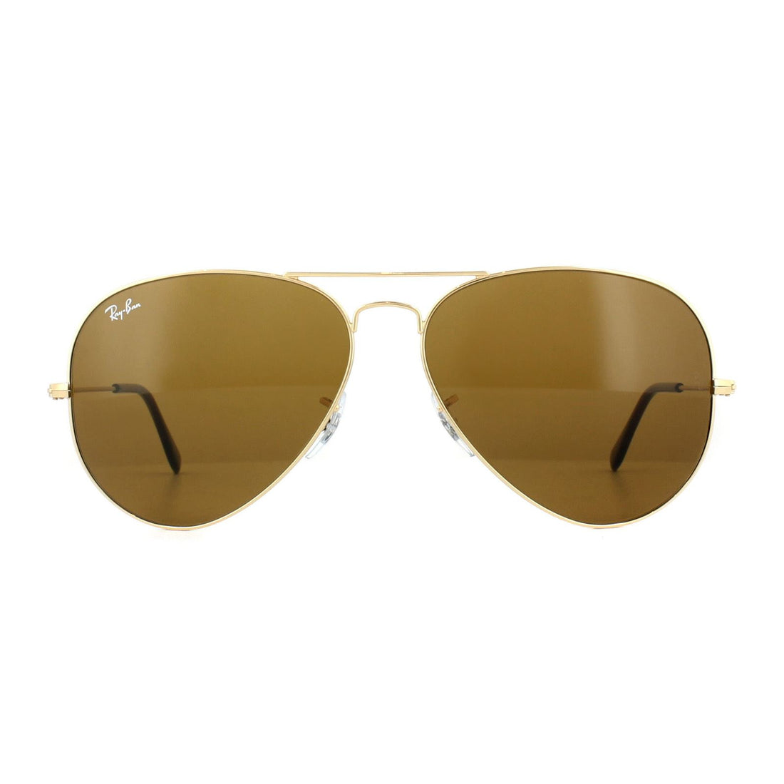 Ray-Ban Aviator Classic RB3025 Sunglasses Gold / Brown 62