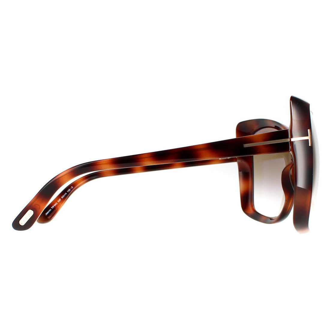 Tom Ford Sunglasses FT0943 Jasmin 53F Blonde Havana Brown Gradient