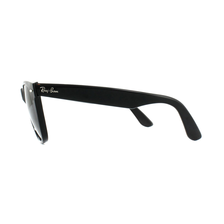 Ray-Ban Sunglasses Wayfarer 2140 901/58 Black Green G-15 Polarized Large 54mm