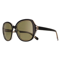 Serengeti Sunglasses Hayworth SS538001 Shiny Black Transparent Layer Mineral Polarized 555nm