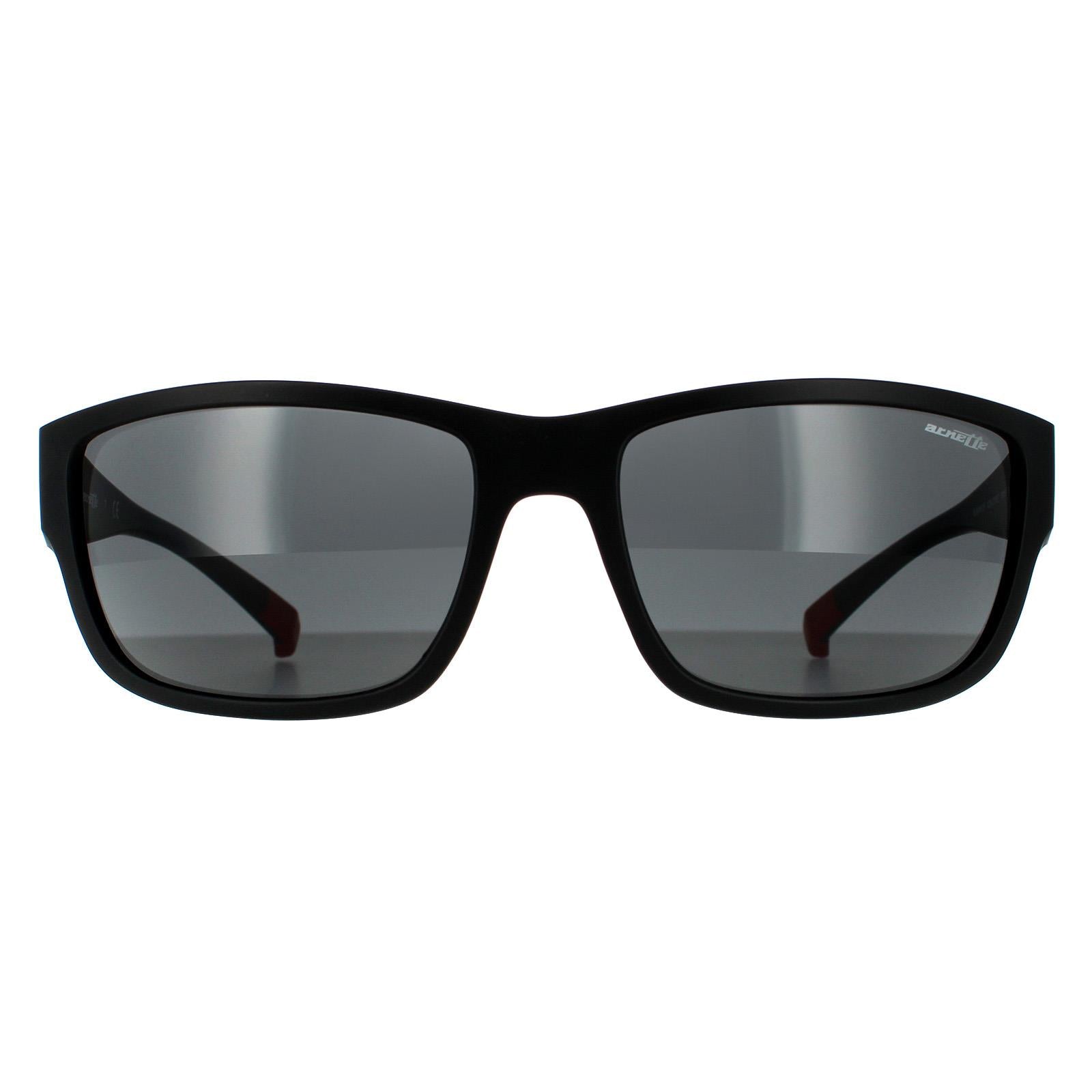Sunglasses Bushwick AN4256 Matte Black Dark Grey