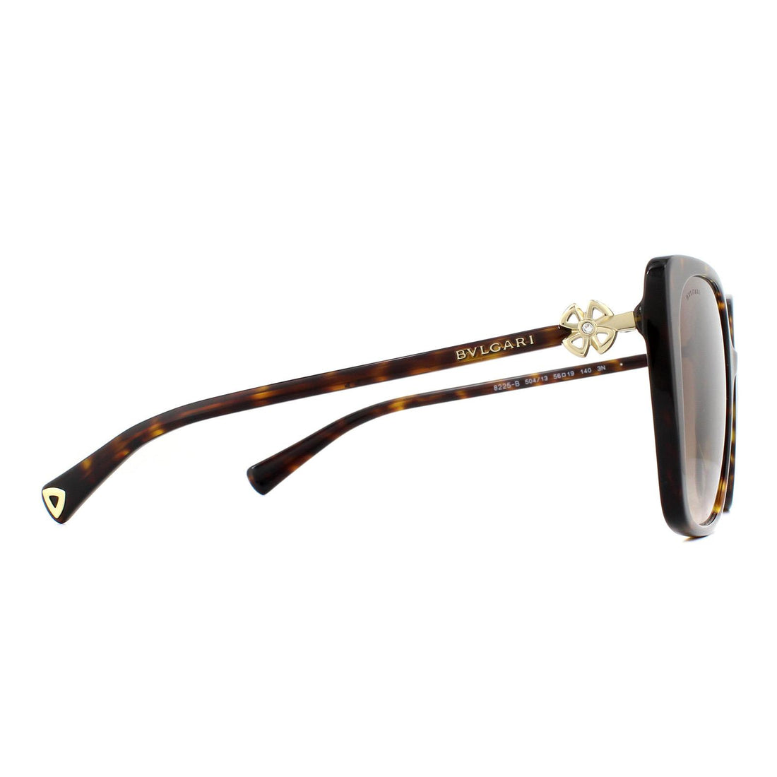 Bvlgari sunglasses new authentic discount cocoa brown brown gradient bv8150b